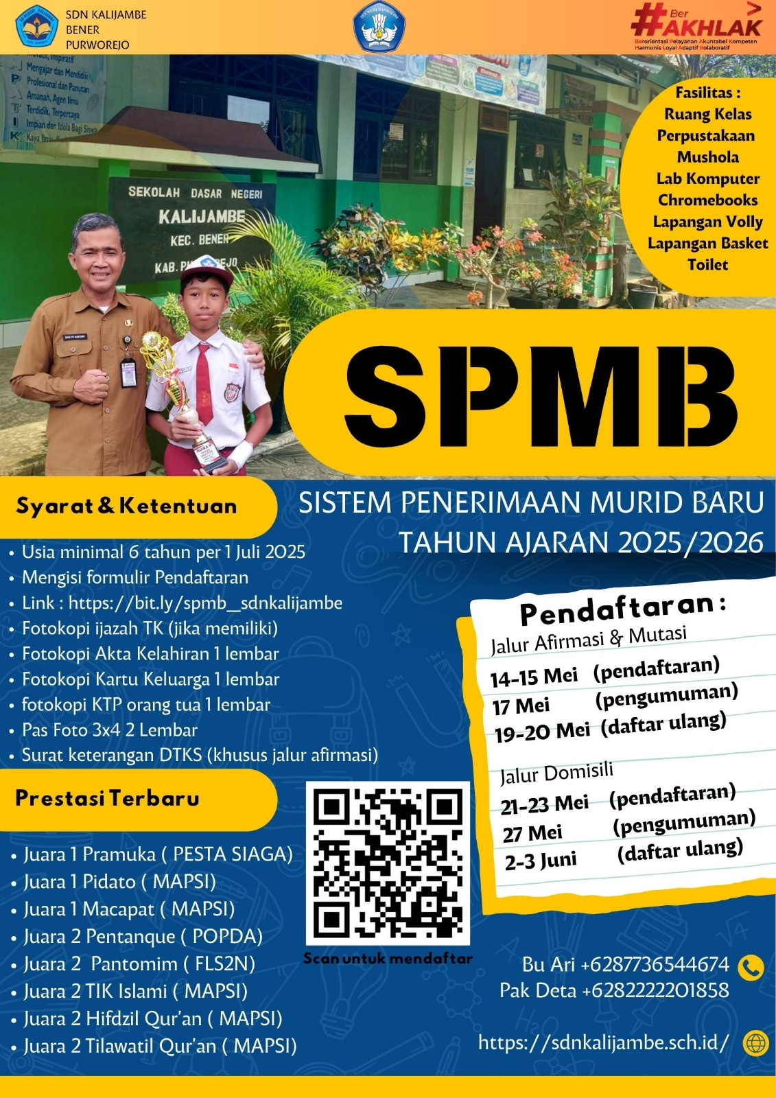 SPMB SDN Kalijambe 2025 -2026